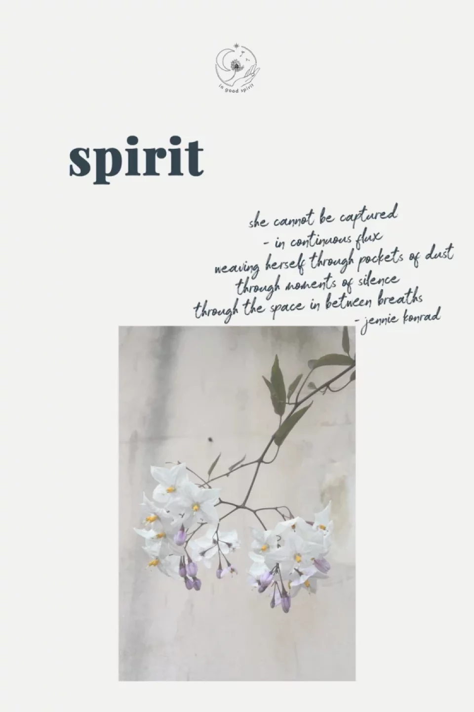 poem spirit